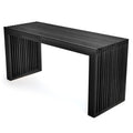 APRTAT Bamboo Dining Bench, 35 inch Farmhouse Decor Indoor Kitchen Table Bench, Entryway Shoe Rack Bench Solid Bamboo Benches for Living Room, Hallway, Bedroom, Bathroom