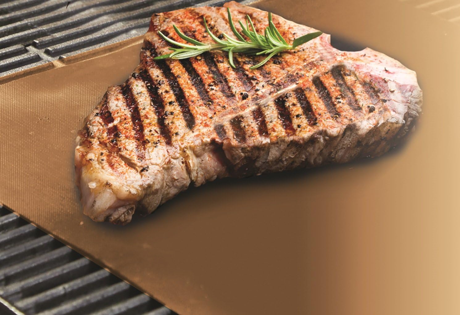 As Seen On TV YOSHI GRILL & BAKE MATS (2 Pack), Copper