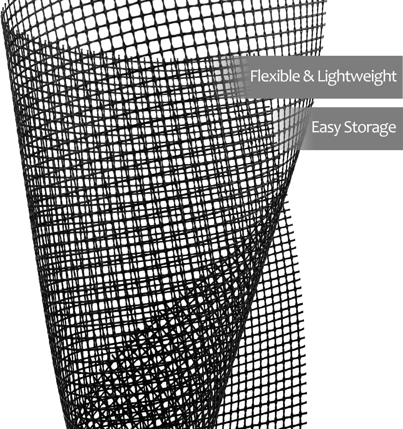 Kingrol 6 Pack Non-Stick BBQ Grill Mesh Mat, 15.75" x 13", Safe for Gas, Charcoal, Pellet & Smoker Grills